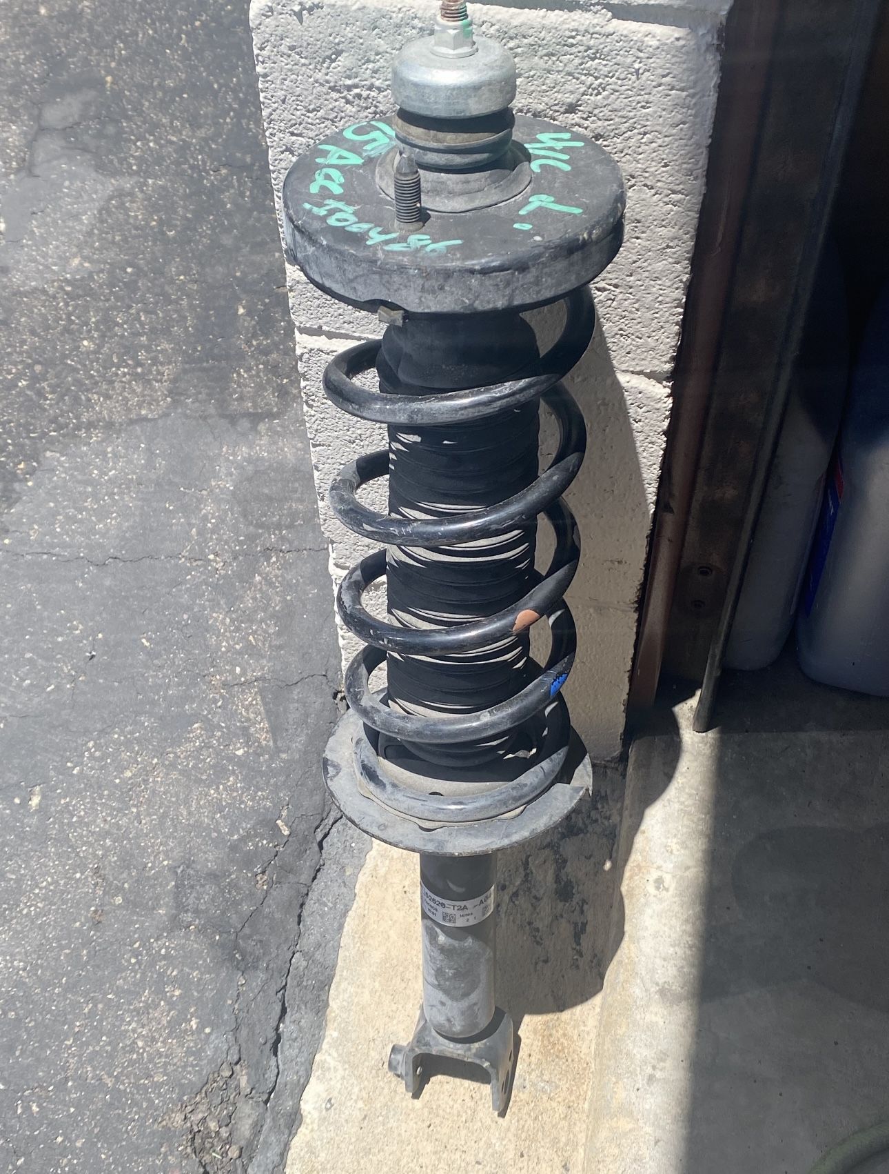 Used Rear Shock Strut with Spring