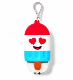 New! BATH & BODY WORKS💙🤍😍Smiley POPSICLE 😍🤍💙Pocketbac Holder