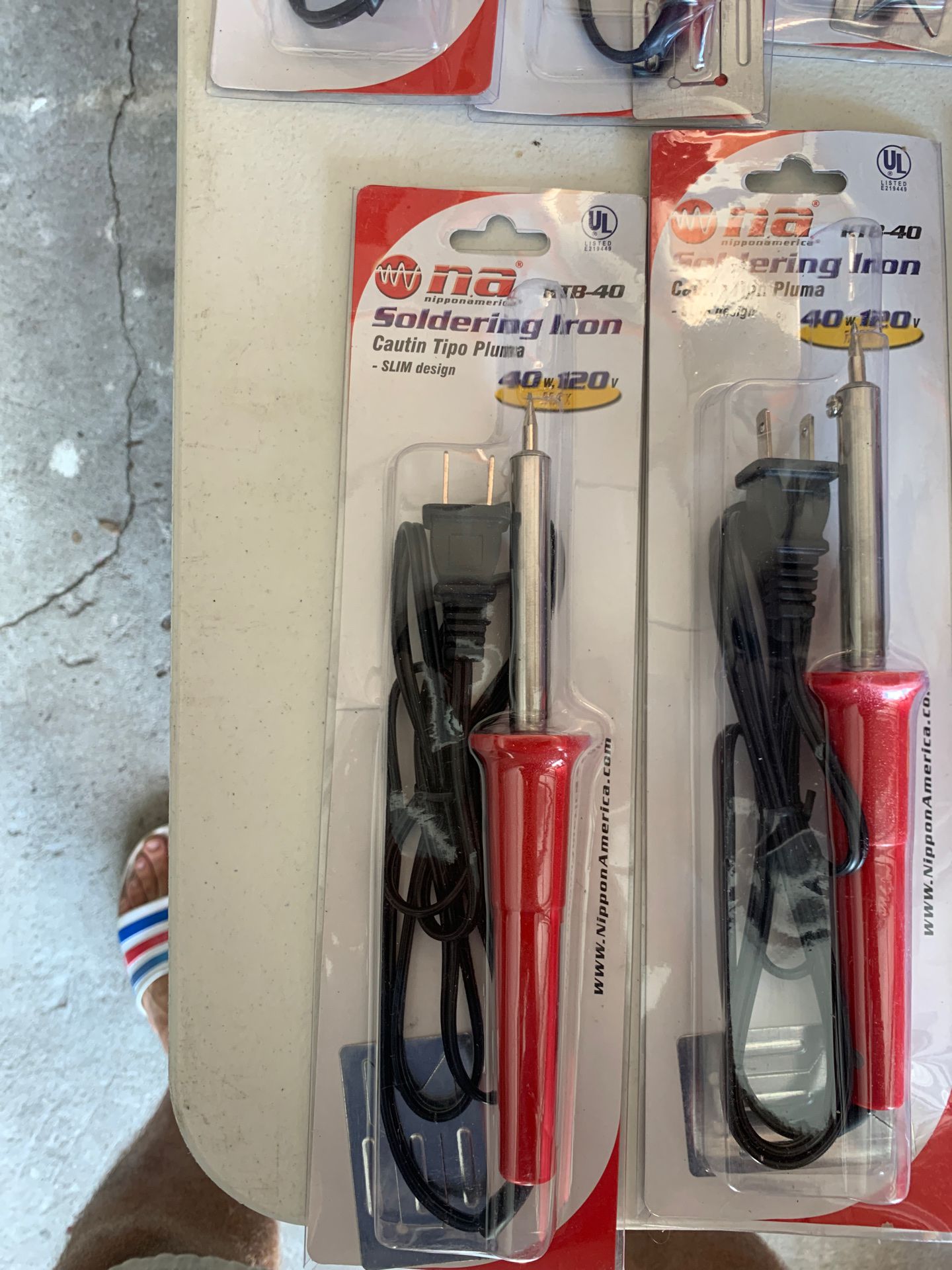 Soldering Iron 40w120v Brand New 10$ I have 35 of them