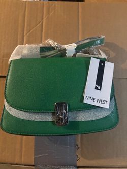 Nine West Green Crossbody Handbag