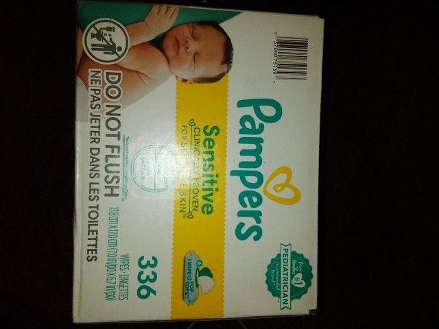 Pampers Baby Wipes Sensitive Skin 