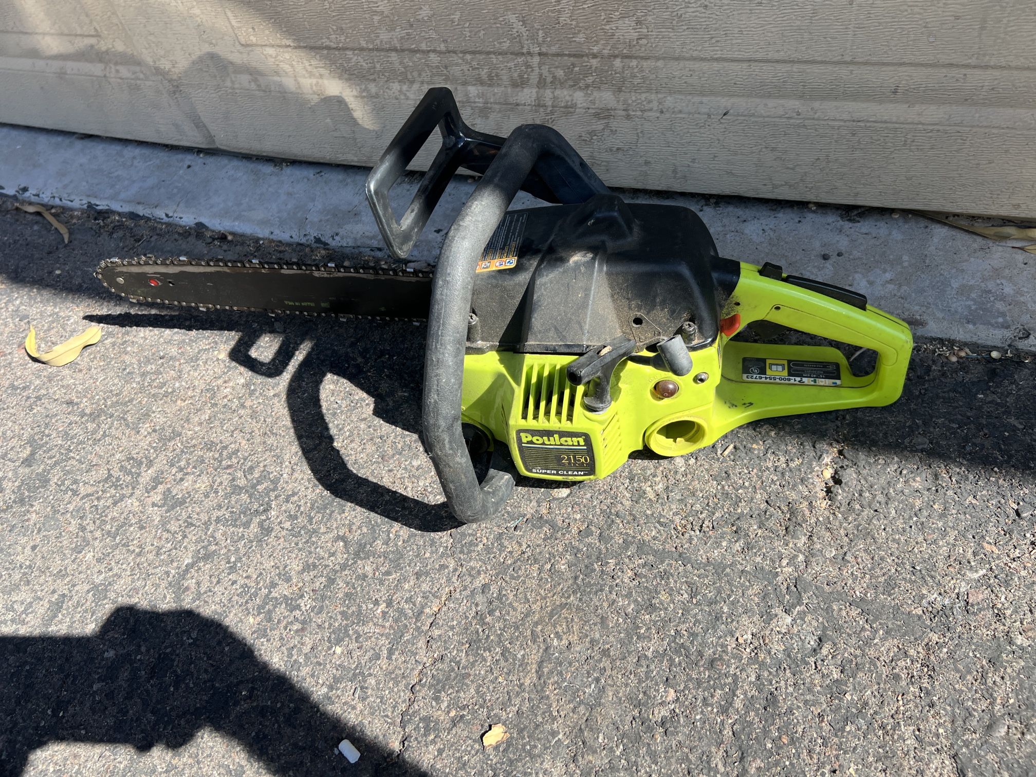 poulan 2150 chainsaw For Parts