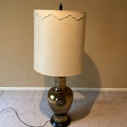 Giant Brass Lion Lamp