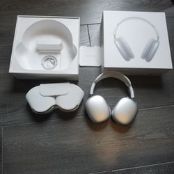 *BEST OFFER* Apple EarPod Maxes White/Silver Color