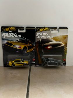 Hot wheels Fast & Furious Honda Civic and Toyota Chaser