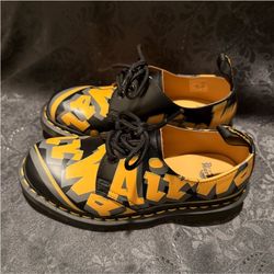 Dr. Martens Airwair 1461 Vintage Smooth Leather Black Oxford Shoes W size 7/M 6