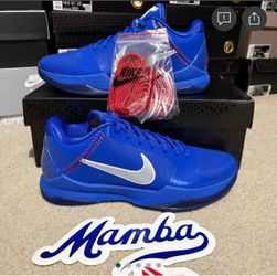 Nike Kobe 5 Protro Blue Sneakers