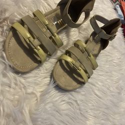 New Sandals With Small Wedge 