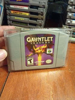 Nintendo 64 gauntlet legends authentic $60 pick up in Glendale