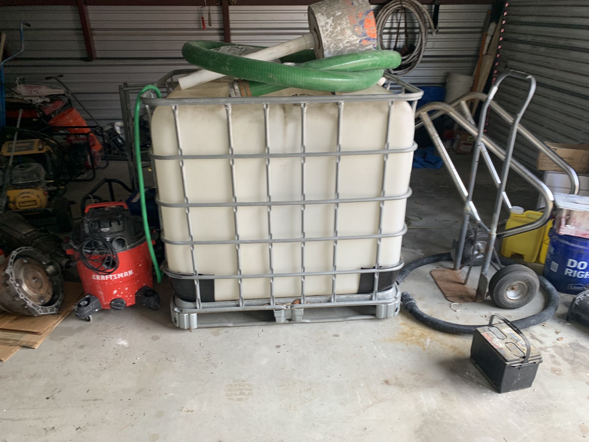 250 Gallon Water Tank