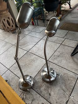 Table lamps Mid Century Modern capsule shape