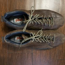 Piloti Men’s Brown Leather Laced Up Shoes Size 11