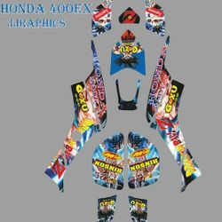 Honda 400ex Graphic Kit 