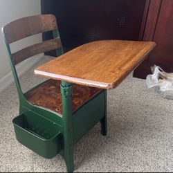 Antique School Desk