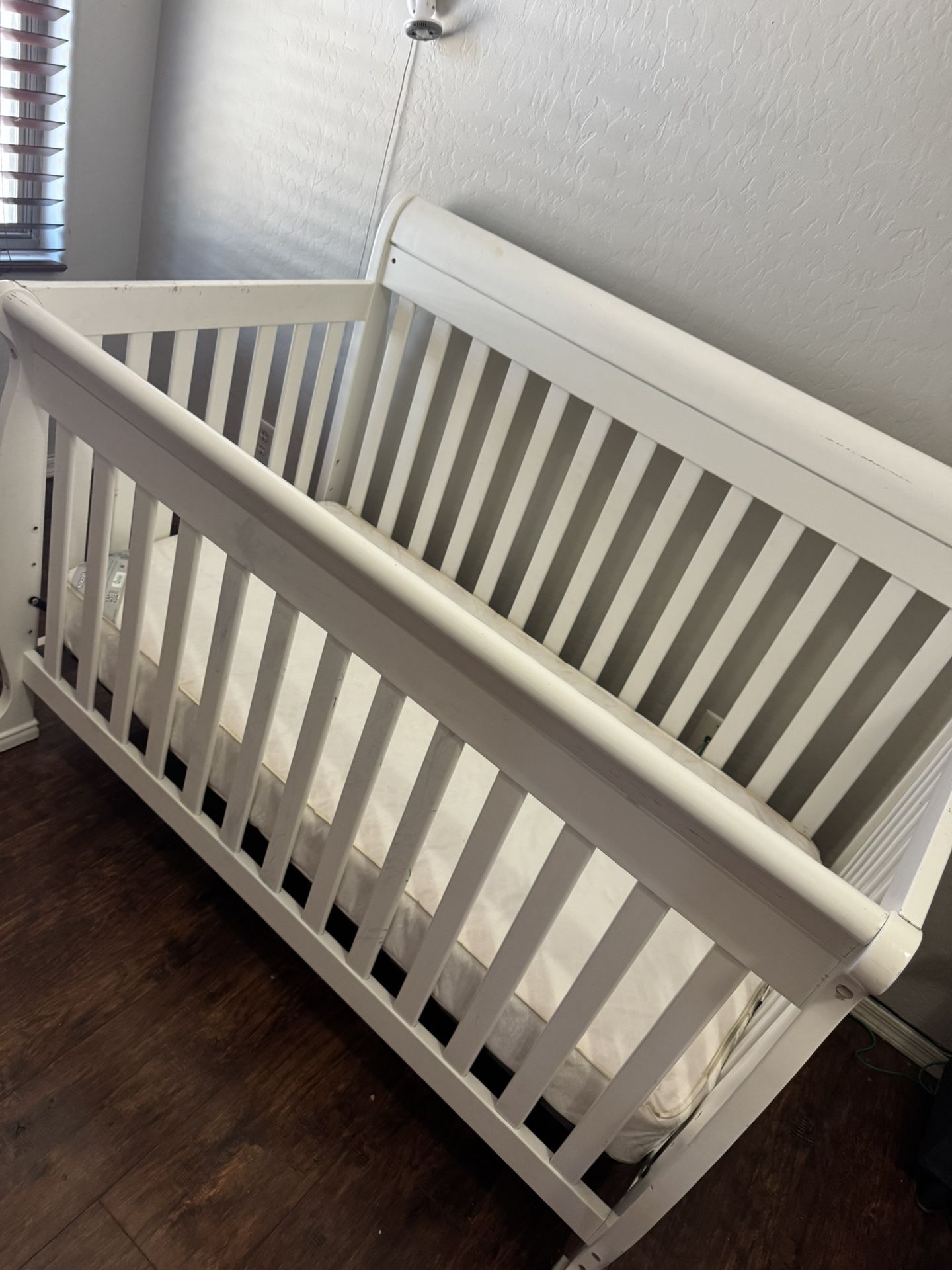 Crib And Changing Table
