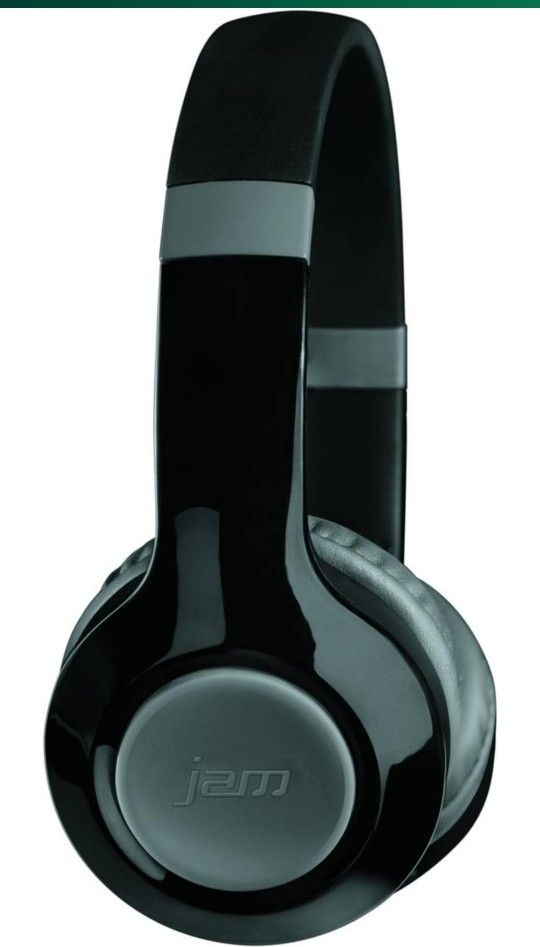 JAM Transit Lite Wireless Bluetooth Heaphones, 11 Hour Playtime, Lightweight Design, Connect Wirelessly to any Bluetooth Device, 30ft Range, Adjust Vo