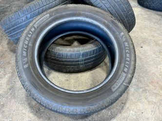 4X MICHELIN DEFENDER 2 TIRES ALL SEASON 245/55/19 95% TREAD 245/55R19