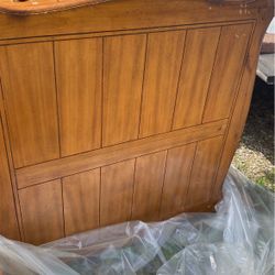 Large Square Wooden Coffee Table Has Drawer