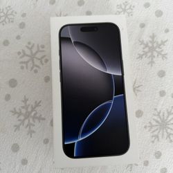 iPhone 16 Pro Black Titanium Unlocked 