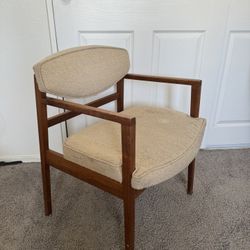 George Nelson Walnut Armchair, Herman Miller