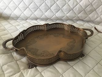 Indian metal tray