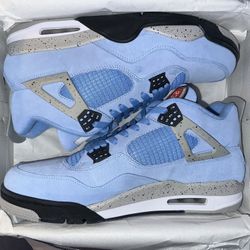 Size 13 - Jordan 4 - ‘University Blue’ Retro - New