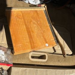Vintage Swing line INGENTO Paper Cutter 