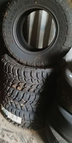 4 new a terrain tires