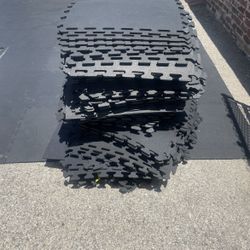 heavy duty rubber square mats