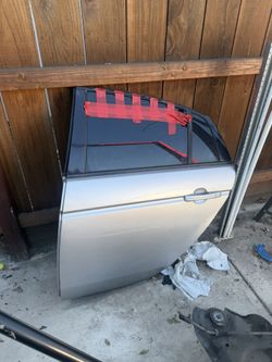 Acura TL Type S Alabaster Silver 04-08 Rear Driver Back Door 60$