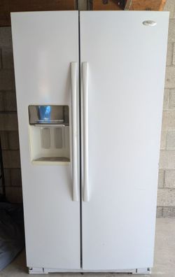 26..4 cu ft Whirlpool refrigerator