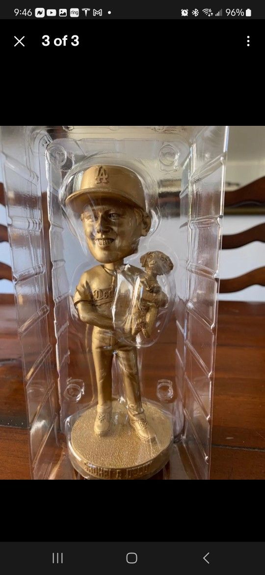 Shoei Ohtani Gold Bobblehead 8/28/24 Dodgers
