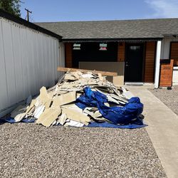 take this to the dump for us?