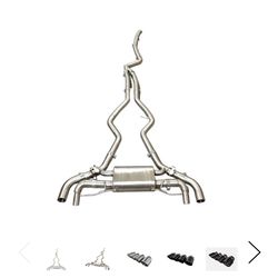 MAD BMW M340 M440 Catback Exhaust (G20 & G22) Carbon Fiber Tips