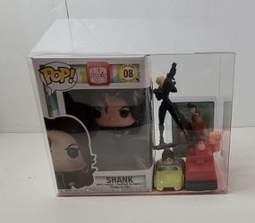 WRECK IT RALPH: Funko Pop! #08 Shank / McDonald's  Vanellope Racer & Ralph  Racer Cars/Sgt. Calhoun figure/Disney 100  card