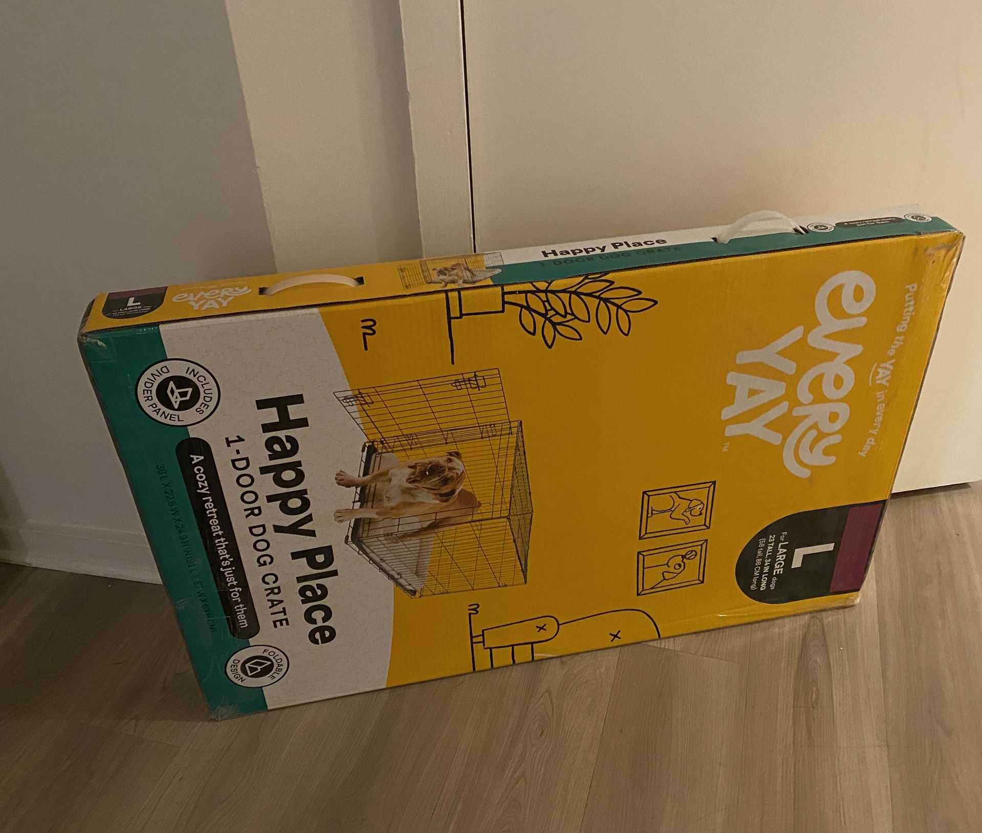 Dog Crate Large - New In Box