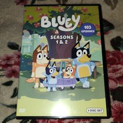 DISNEY'S BLUEY SEASONS 1 & 2 ON DVD