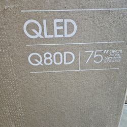 75" Q80D QLED SAMSUNG SMART TV FLASH SALE TODAY!!!