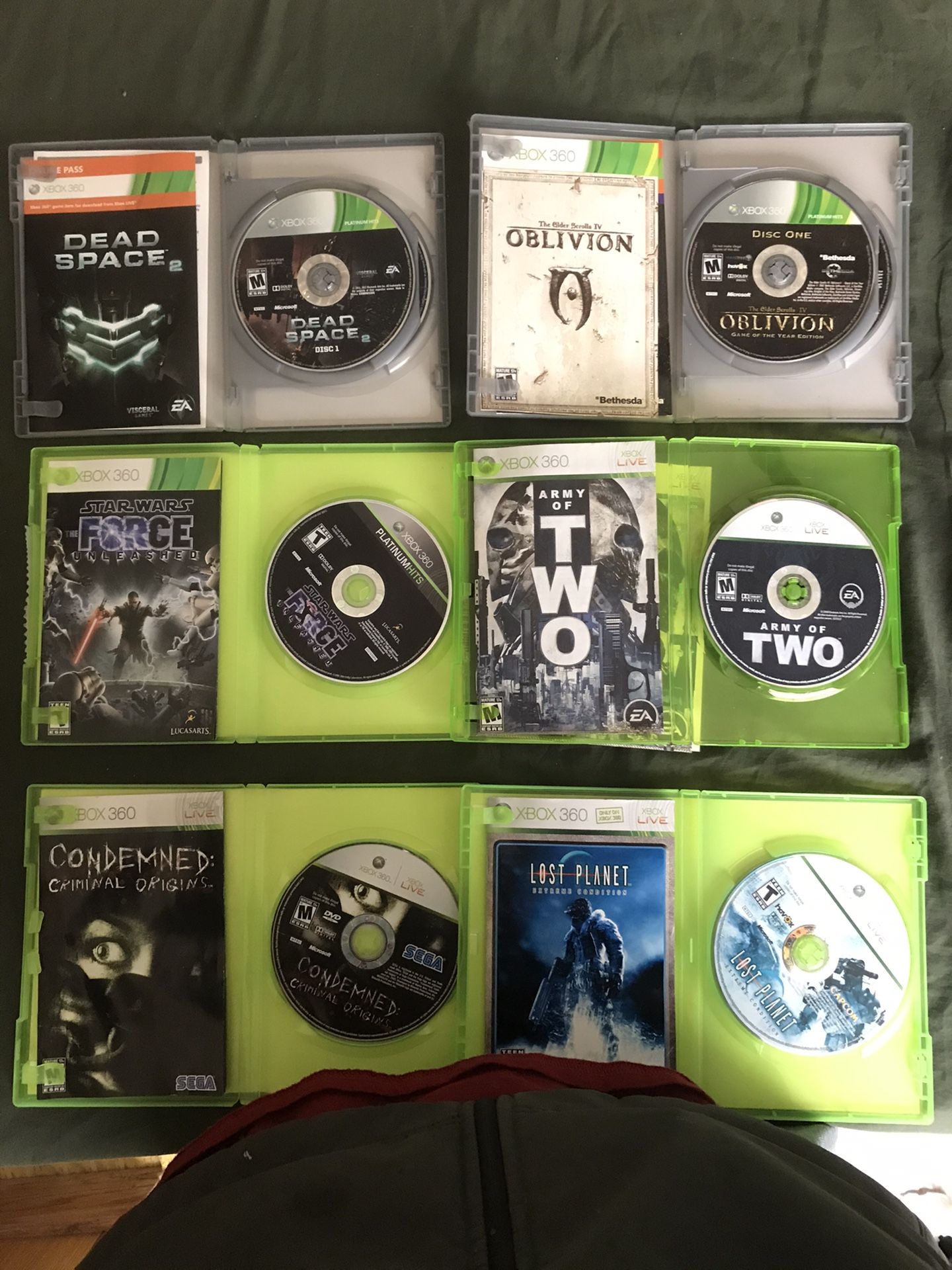 Xbox 360 games $ 60