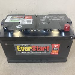 Car batteries