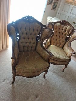 Two antique chairs