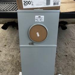 GE / ABB  Meter Main Combo 200amp