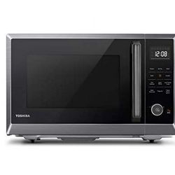 🚨 Toshiba 1.0 Cu. Ft 8-In-1 Air Fryer Microwave Oven Combo, ML2-EC10SA Black 