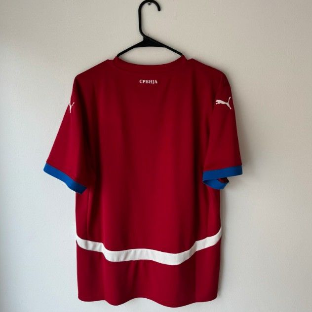 Puma Serbia National Team Red 2024 Home Stadium Jersey - (774300-01) Sz: L