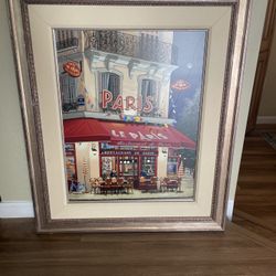 Le Paris by Liudmila Kondakova Painting with Certificate of Authenticity
