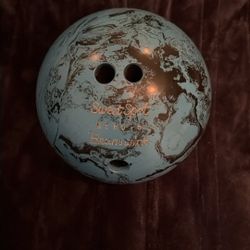 1970s Brunswick Sweet spot Bowling Ball 15 Lbs 