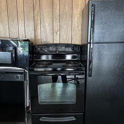 Black Appliance Set 