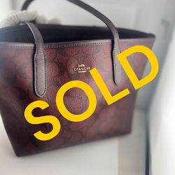 Coach Tote Bag