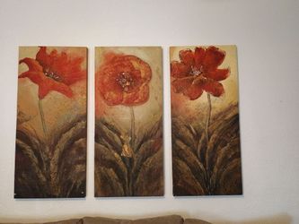 Floral canvas
