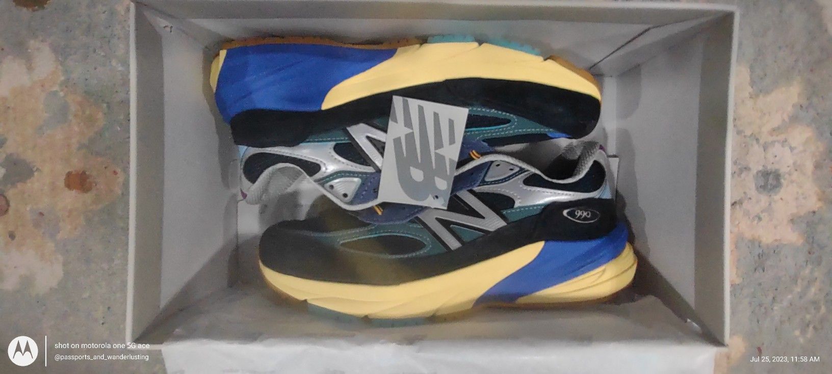 New Balance 990 Baklava (Action Bronson) Size 5